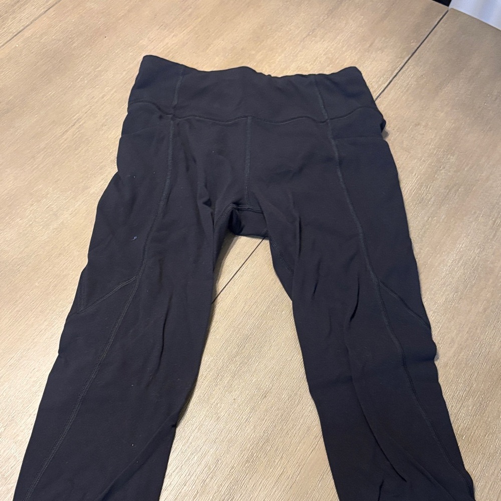Athleta Kids Charcoal Leggings